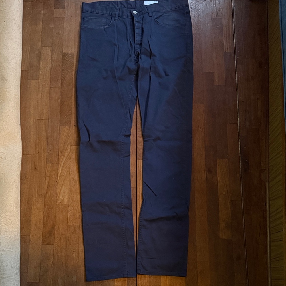 Gustin #4 Dark Blue Slim Chinos